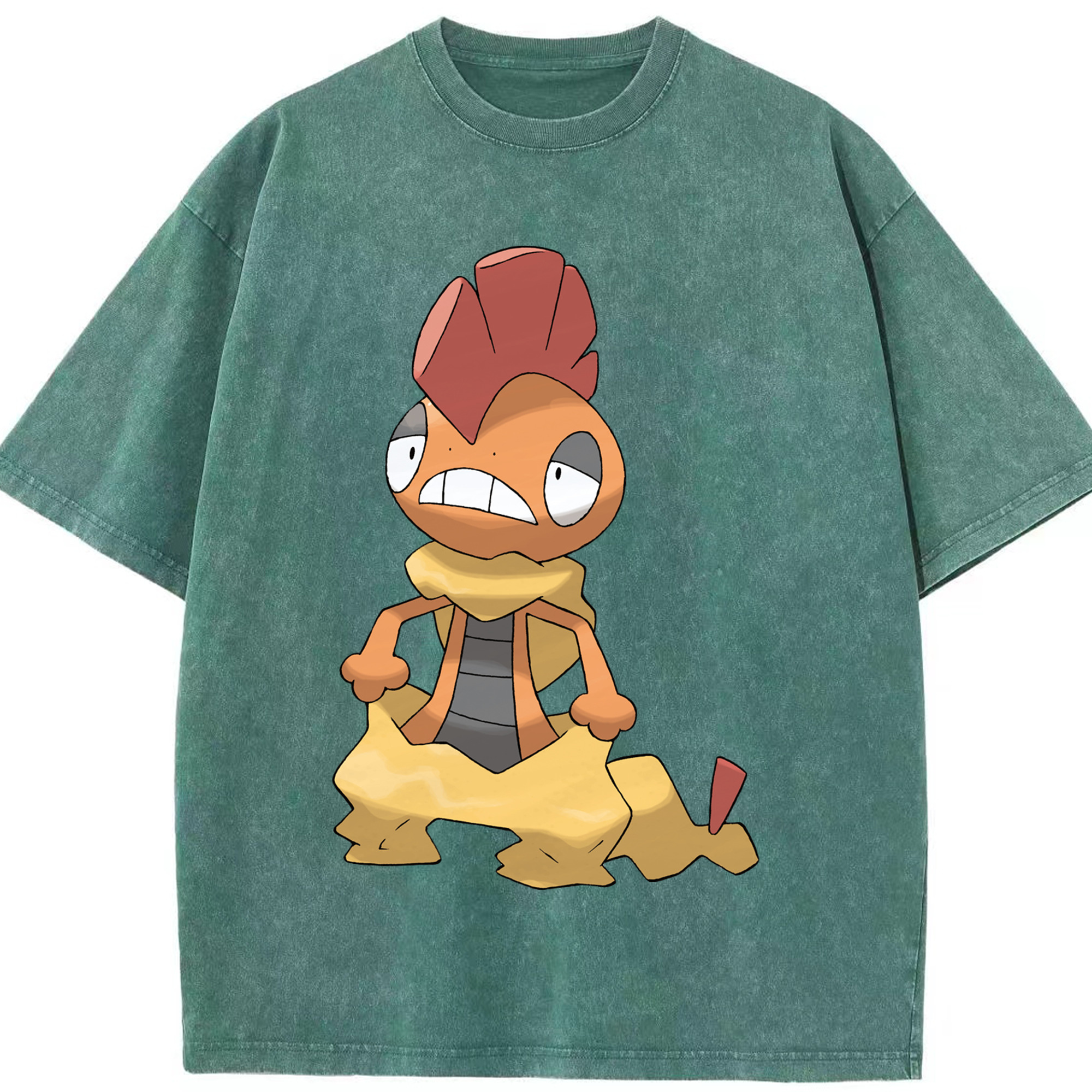 （画像用） ポケットモンスター Pokémon 綿100% ヴィンテージ風 半袖Tシャツ（フロントプリント）